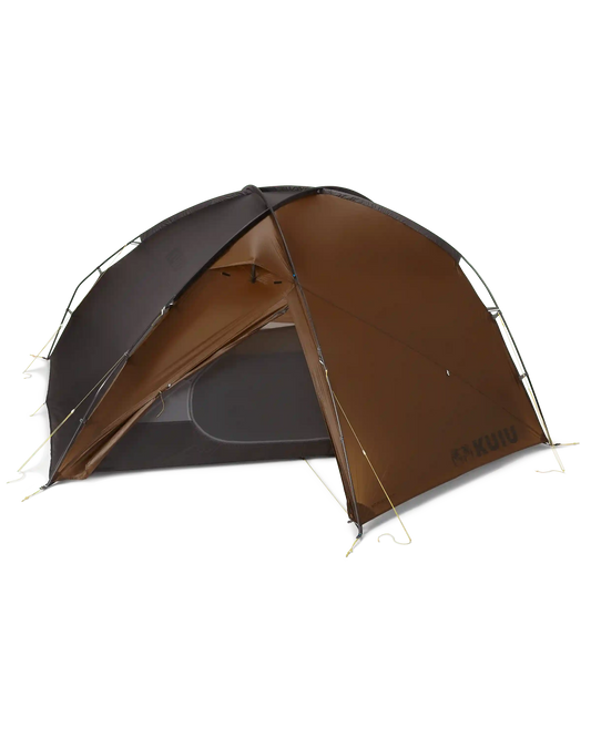 Mountain Star 3 Person Tent | Gunmetal-Camel