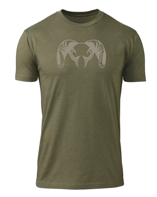 KUIU Engraved Ram T-Shirt | Military Green