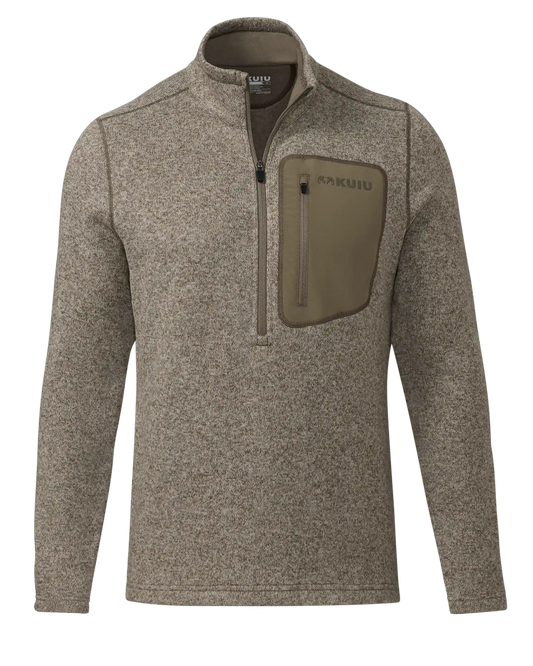 Base Camp Pullover Sweater | Khaki Heather