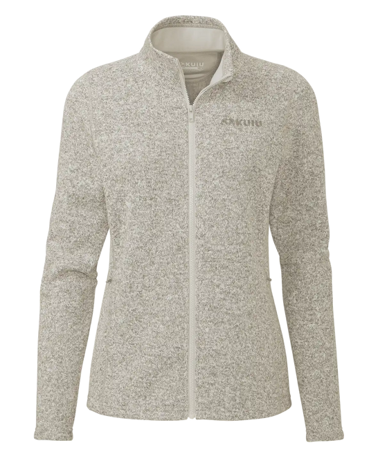 Women's Base Camp Full Zip Sweater | Woodsmoke Heather