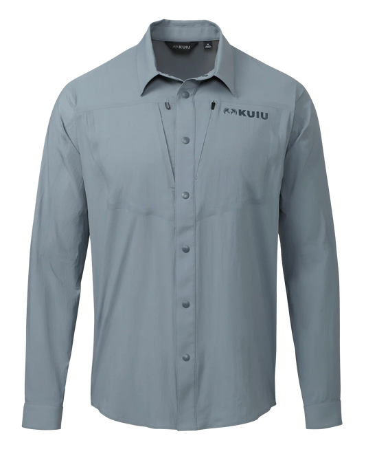 Outlet Salton LS Shirt | Slate
