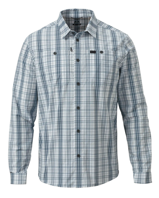 Borrego LS Shirt | Gravel Plaid