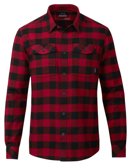 Outlet Field Flannel Shirt | Red/Black Buffalo Check