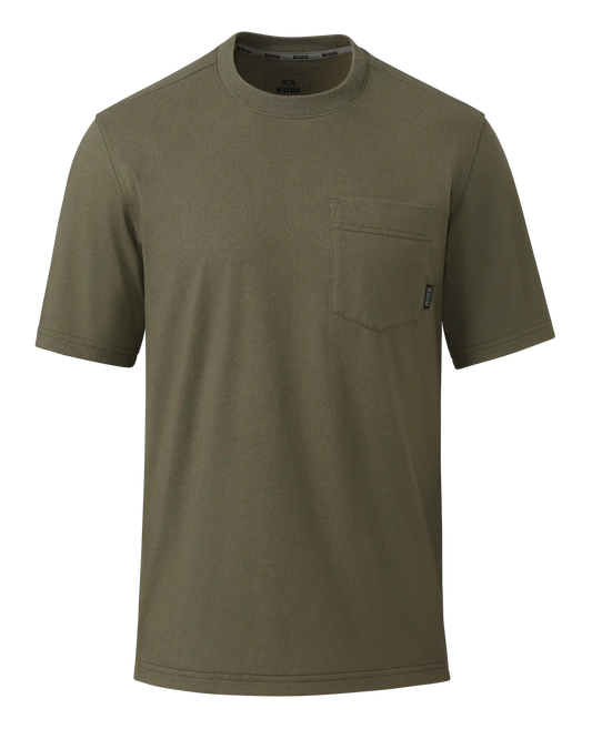 Workgrade SS Pocket Crew | Evergreen