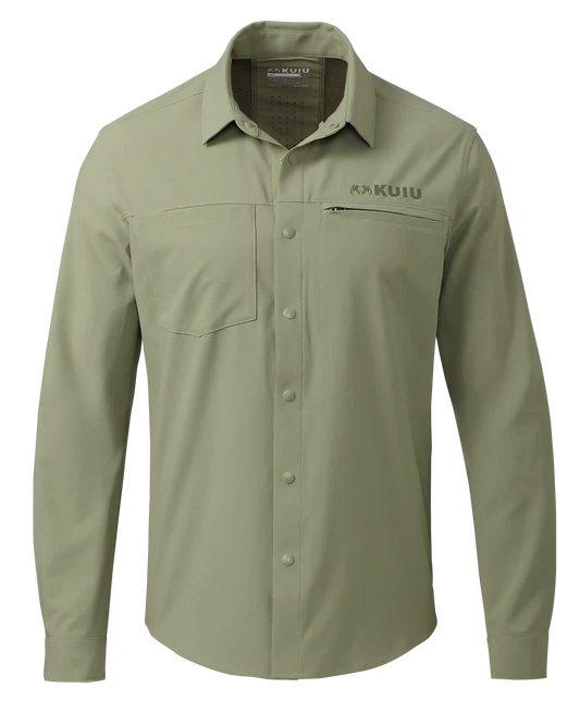 Mesa Vented LS Snap Shirt | Buckbrush