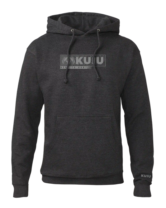 Outlet KUIU Here to Hunt Gritstone Hoodie | Charcoal