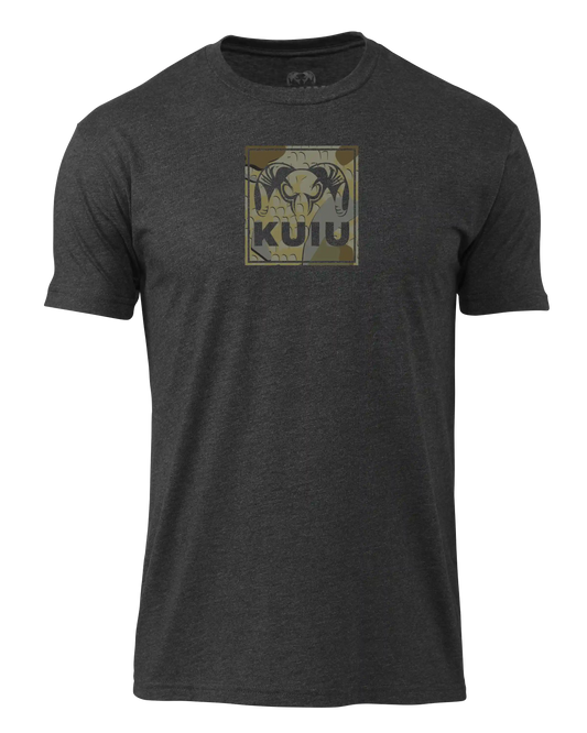 KUIU Valo Box T-Shirt | Charcoal