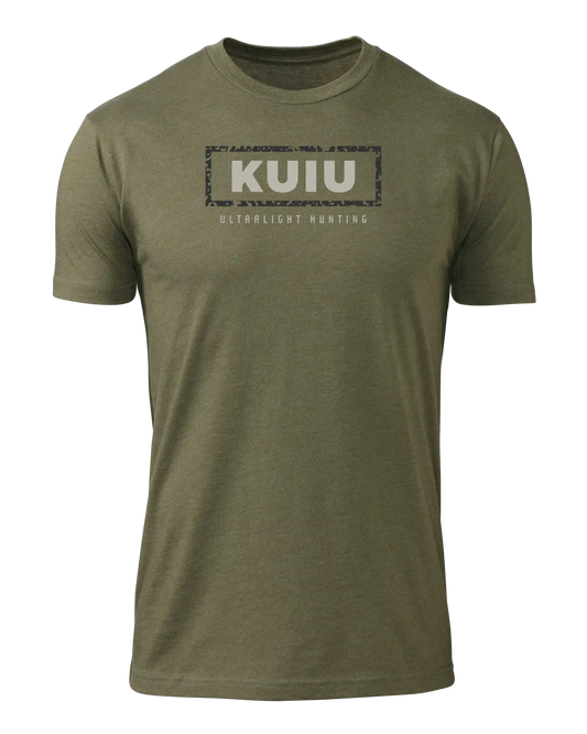 KUIU Box Logo T-Shirt | Military Green