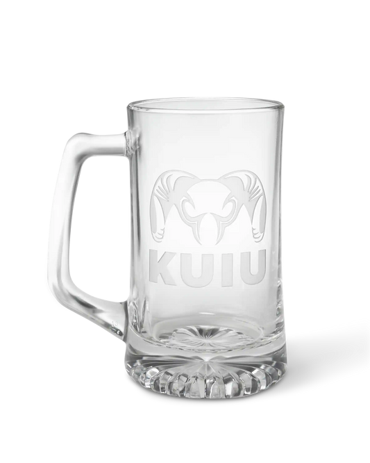 KUIU Engraved Beer Mug | Clear