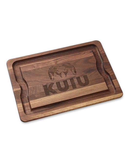 KUIU Engraved Walnut Cutting Board | Wood