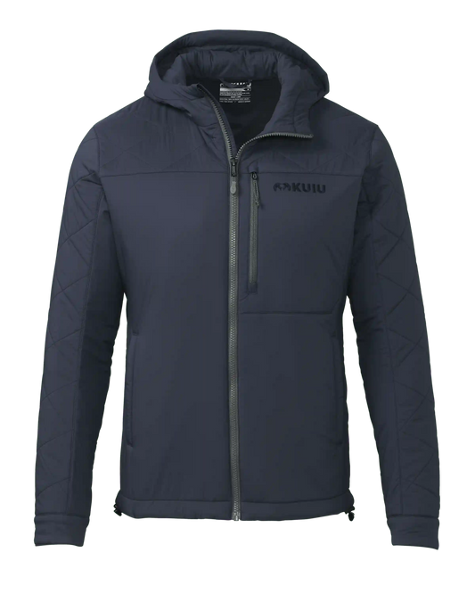 Outlet Granby Hooded Jacket | Steel Blue
